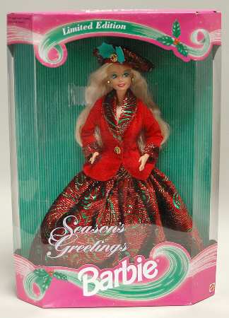 Wholesale Clubs Barbie Season's Greetings - Boxed