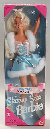 Walmart Store Barbies Skating Star Blonde - Boxed