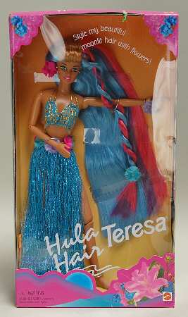 Friends of Barbie Hula Hair-Teresa - Boxed