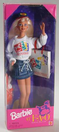Fao Schwarz Exclusives Barbie At  F.A.O. - Boxed