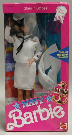 Stars N Stripes Barbies Navy Barbie - Boxed