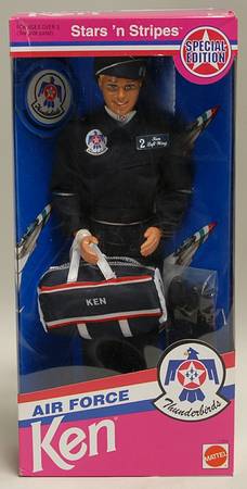 Stars N Stripes Barbies Air Force Ken-Thunderbirds - Boxed