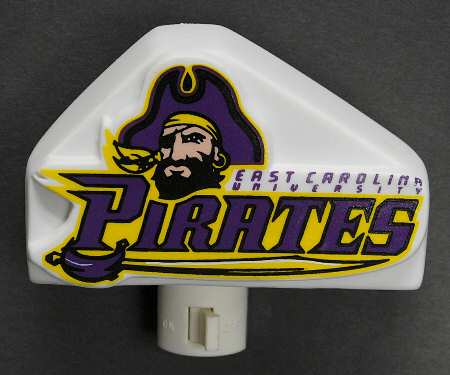 Collegiate Night Lights East Carolina University - Boxed
