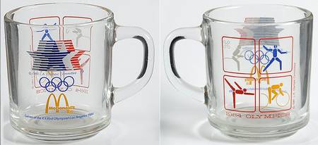 Mcdonalds Mugs 1984 Olympics - No Box