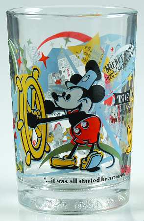 Disney Character Glasses It Was All Started By A Mouse - No Box