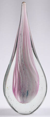 Murano Figurines Teardrop-Pink - No Box 159