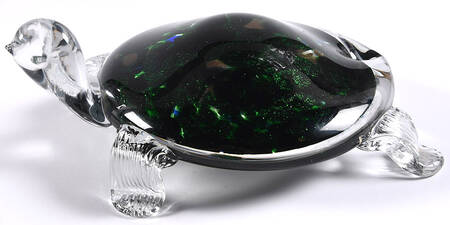 Murano Figurines Turtle  - No Box