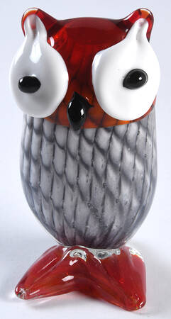 Murano Figurines Owl - No Box