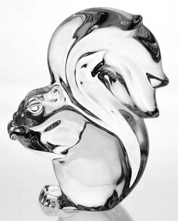 Murano Figurines Squirrel-Clear - No Box