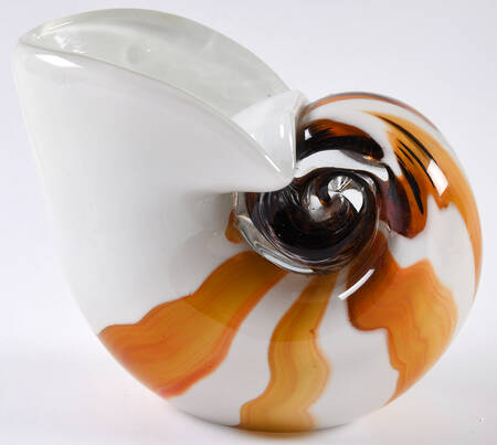 Murano Figurines Nautilus Shell - No Box