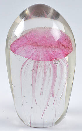Murano Figurines Jellyfish Pink - No Box