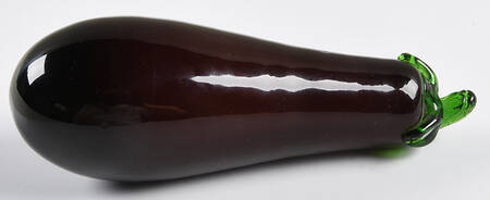 Murano Figurines Eggplant - No Box
