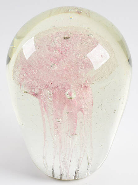 Murano Figurines Pink Jellyfish - No Box