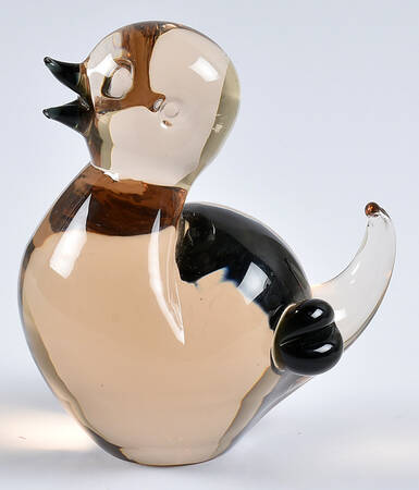 Murano Figurines Bird Light Brown - No Box