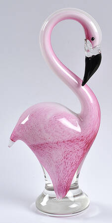Murano Figurines Pink Flamingo - No Box