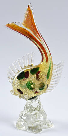 Murano Figurines Multicolor Fish - No Box