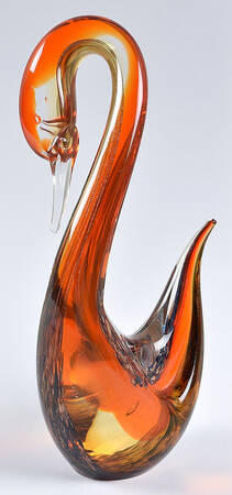 Murano Figurines Swan Multicolor - No Box