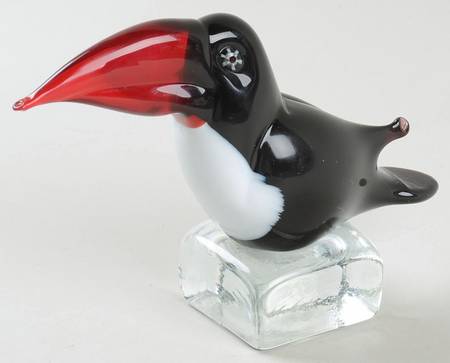 Murano Figurines Toucan - No Box