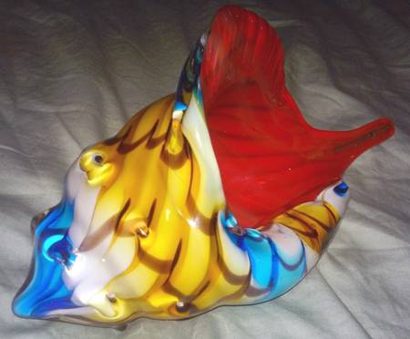 Murano Figurines Conch/Seashell - No Box