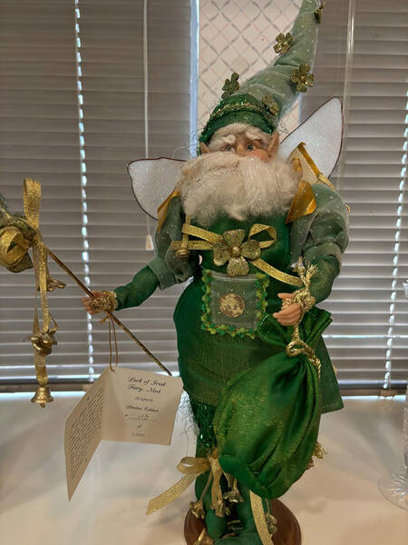 Christmas Fairies Luck Of Irish Fairy-Medium - Boxed