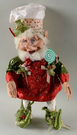 Christmas Elves Medium Candy Maker Elf - Boxed