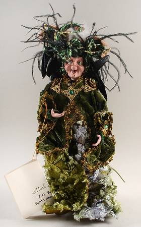 Halloween Figurines & Fairies Small Witch Of Envy - Boxed