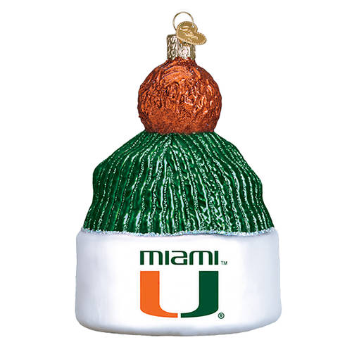 Collegiate Collection University Of Miami Beanie - Boxed