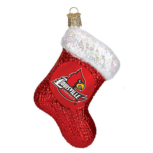 Collegiate Collection Univ Of Louisville Stocking - With Box Bx245