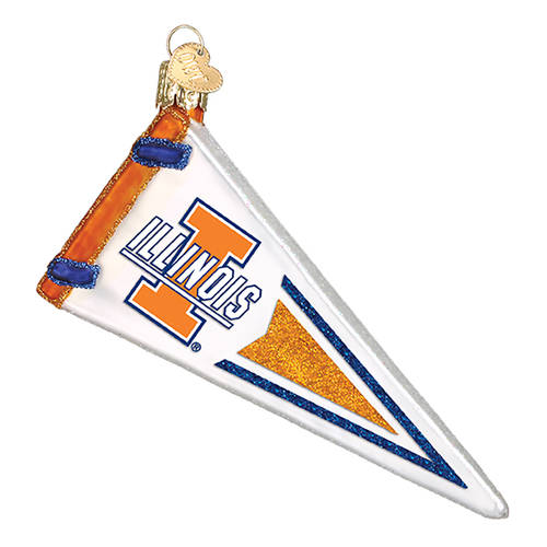 Collegiate Collection University Of Illinois Pennant - Boxed