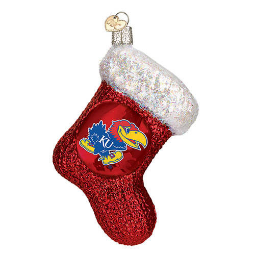 Collegiate Collection University Of Kansas Stocking - Boxed
