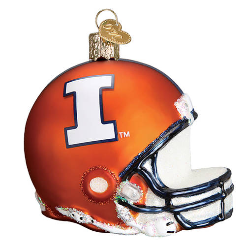 Collegiate Collection Univ Of Illinois Helmet - Boxed