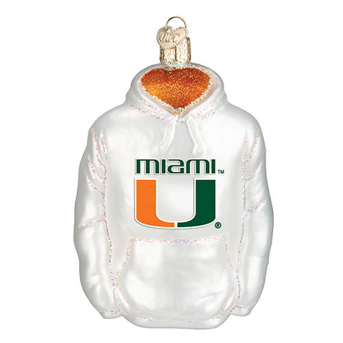 Collegiate Collection University Of Miami Hoodie - Boxed