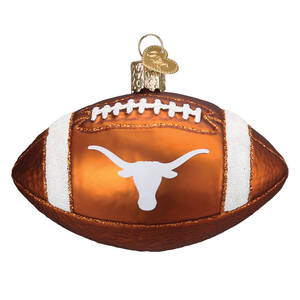 Collegiate Collection Texas Football Ornament - With Box Bx382