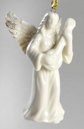 Holiday Splendor Angel Mini With Lute - No Box