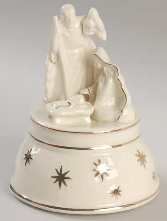 Holiday Splendor Music Box-Nativity - Boxed