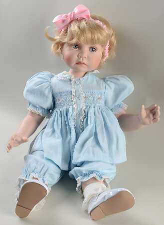 Marie Osmond Toddler Dolls Blue Outfit - Boxed