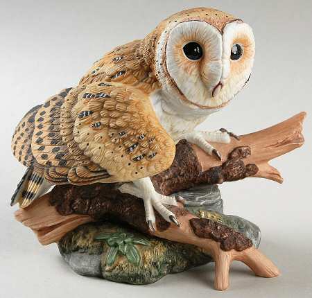 Majestic Owls of the Night Barn Owl - Boxed
