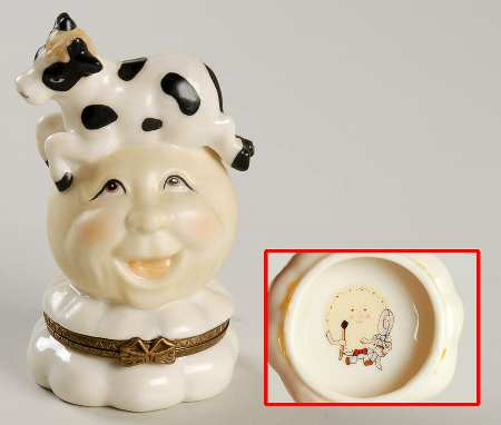 Madame Alexander Limoges Boxes Cow Jumps Over  Full Moon - Boxed