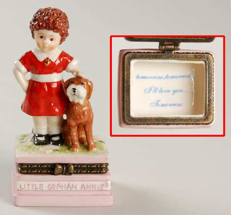 Madame Alexander Limoges Boxes Little Orphan Annie - Boxed