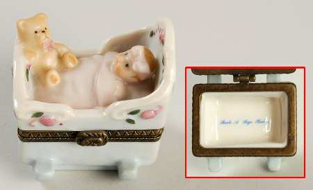 Madame Alexander Limoges Boxes Rock A Bye Baby - Boxed