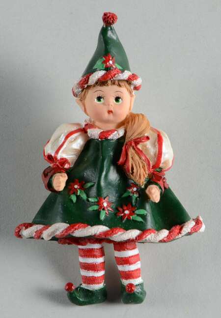 Madame Alexander Figural Pins Santa's Little Helper Elf - Boxed