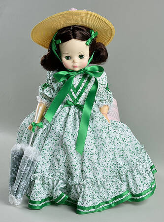 Scarlett Series Scarlett - Green Floral Print  - With Box 45a