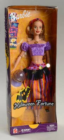 Halloween-Target Halloween Fortune Barbie - Boxed