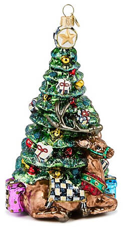 Courtly Christmas Ornaments Holiday Forest Tree - Boxed