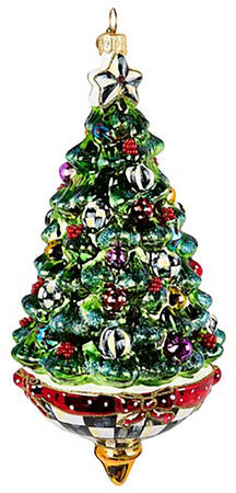 Courtly Christmas Ornaments Tree Spinning Top - Boxed
