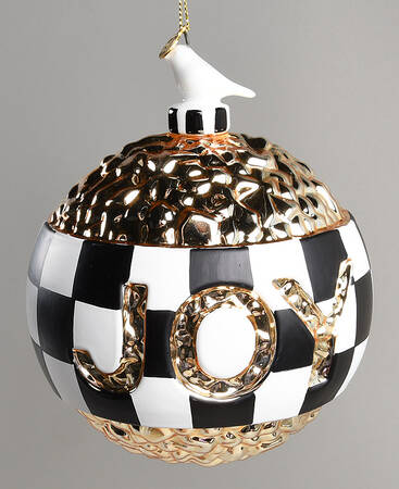 Courtly Christmas Ornaments Noel Joy Ball - Boxed