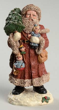 All God's Children Santas Father Christmas-White - No Box