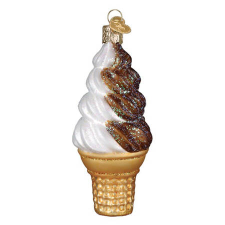 Food and Drink Chocolate Swirl Soft Serve - Nb723, No Box