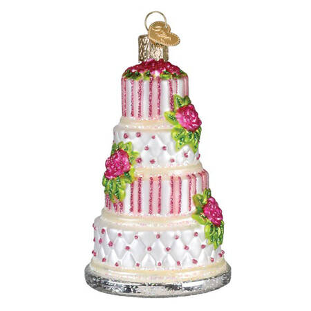 Food and Drink Elegant Wedding Cake - Nb714, No Box