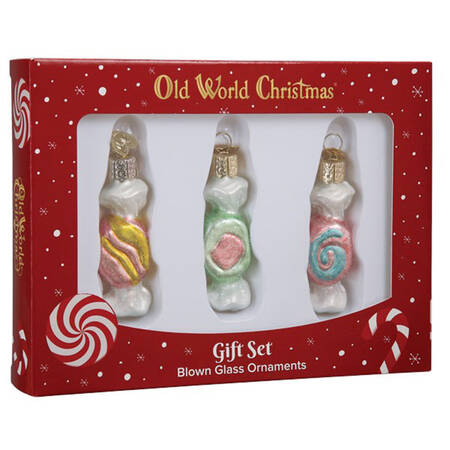 Food and Drink Salt Water Taffy Set Of 3 - Boxed